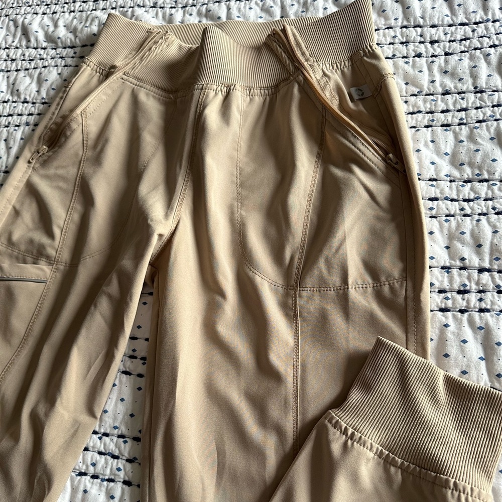 Cherokee Infinity Khaki Scrub Jogger Pants - XS Regular Length
